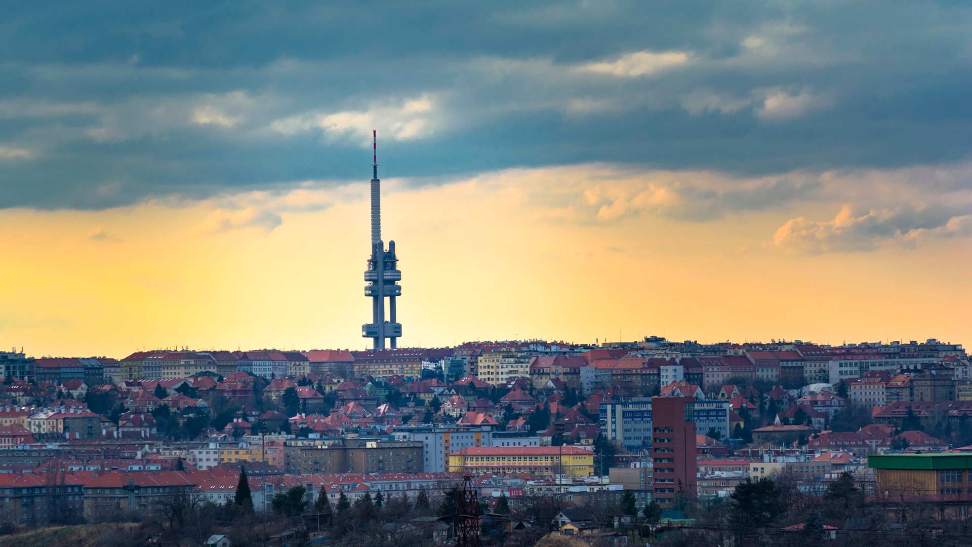 Television tower in Prague