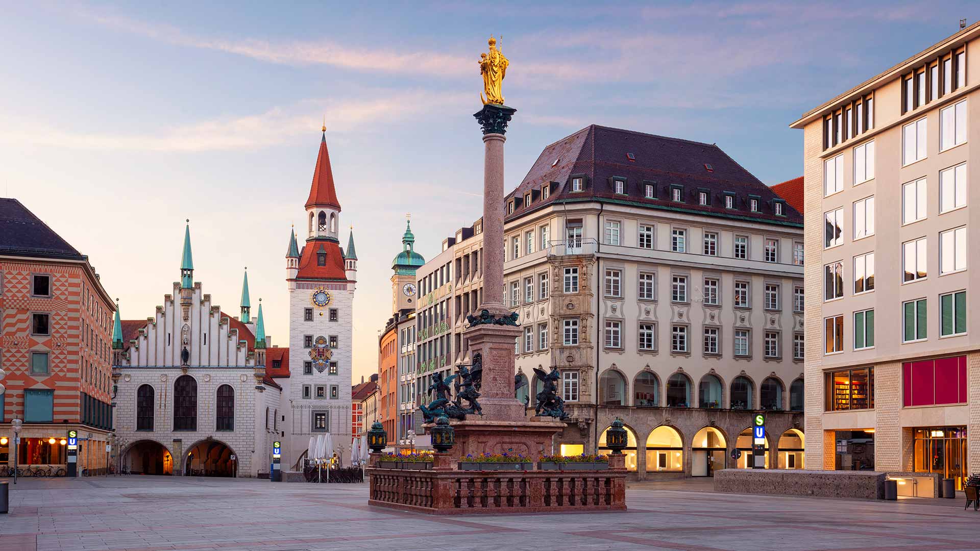 Marienplatz Square in Munich